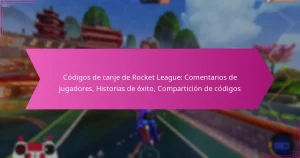 Read more about the article Códigos de canje de Rocket League: Comentarios de jugadores, Historias de éxito, Compartición de códigos