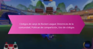 Read more about the article Códigos de canje de Rocket League: Directrices de la comunidad, Políticas de compartición, Uso de códigos