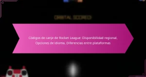 Read more about the article Códigos de canje de Rocket League: Disponibilidad regional, Opciones de idioma, Diferencias entre plataformas