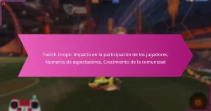 Read more about the article Twitch Drops: Impacto en la participación de los jugadores, Números de espectadores, Crecimiento de la comunidad