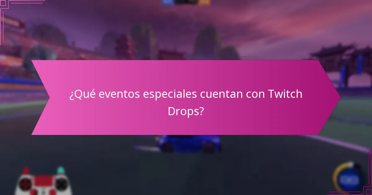 ¿Qué temas estacionales están asociados con los Twitch Drops?