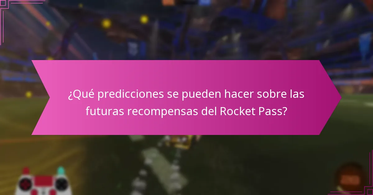 ¿Cómo se comparan las recompensas del Rocket Pass a través de diferentes temporadas?